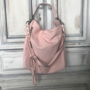 Rebecca Minkoff Pink Moto Hobo